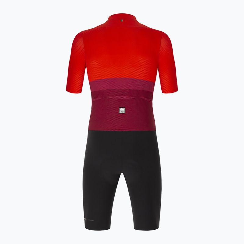 Tuta da ciclismo Santini Redux Istinto nera da uomo 2