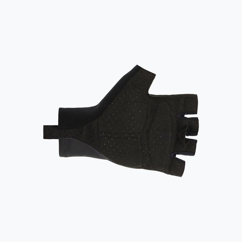 Guanti da ciclismo Santini Istinto bianco/nero 6
