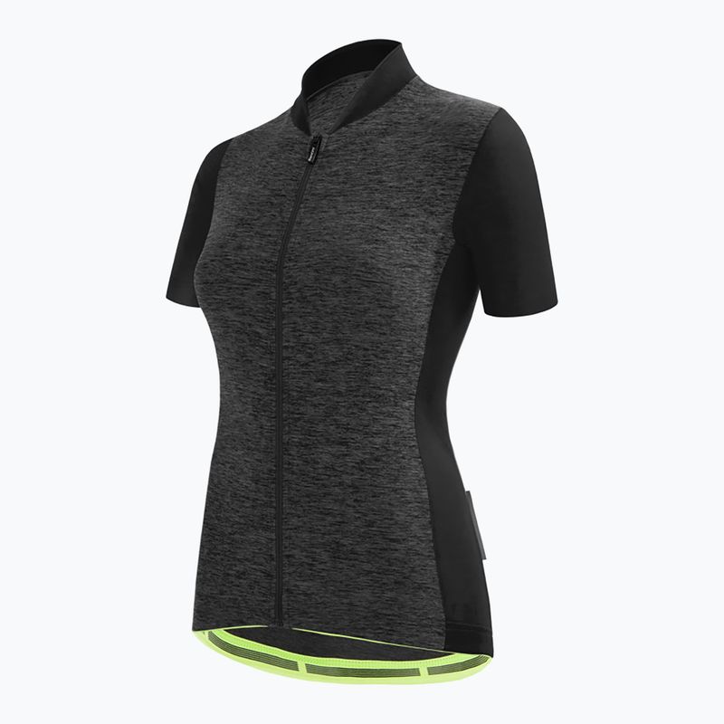 Maglia ciclismo donna Santini Colore Puro nero 3