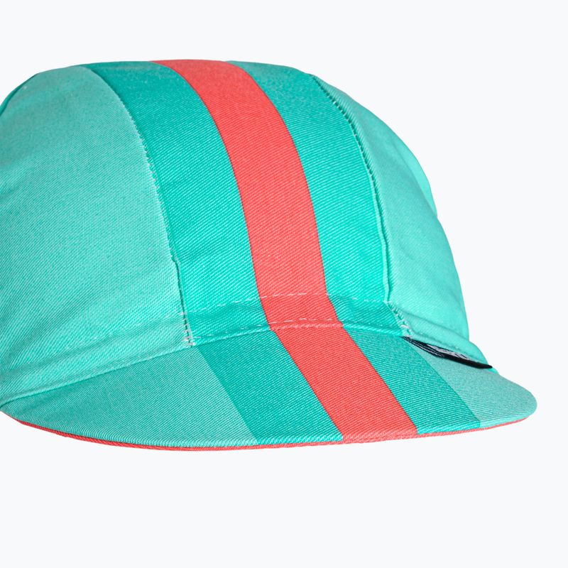 Berretto da ciclismo Santini Bengal aqua 5