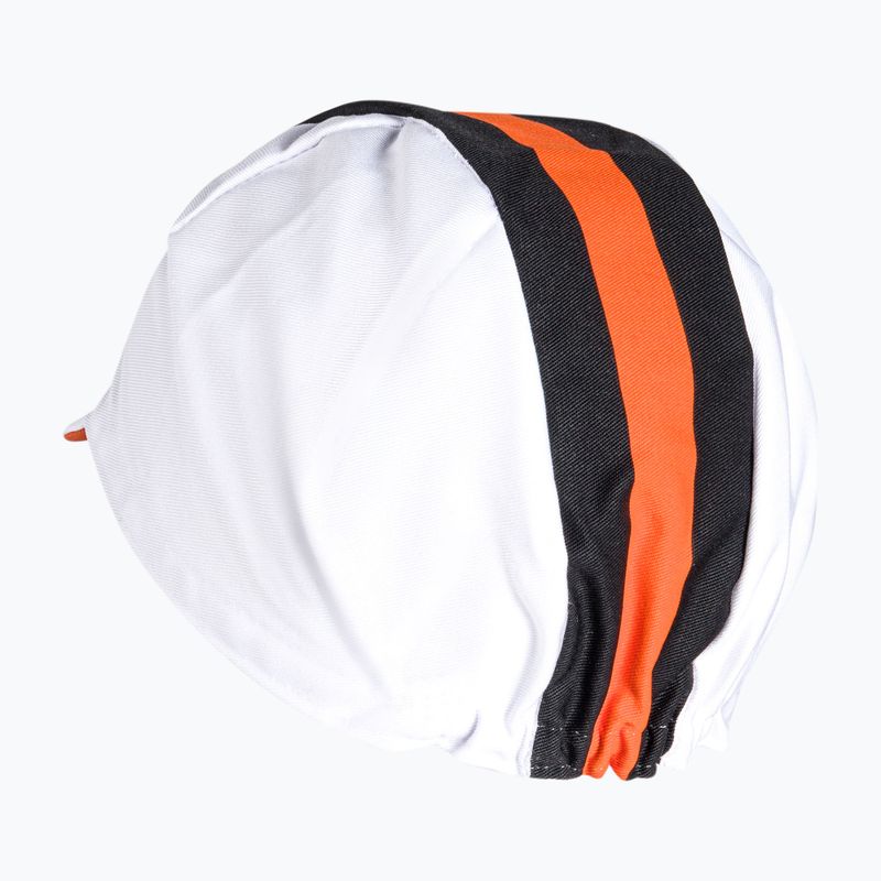 Cappellino da ciclismo Santini Bengala bianco 4