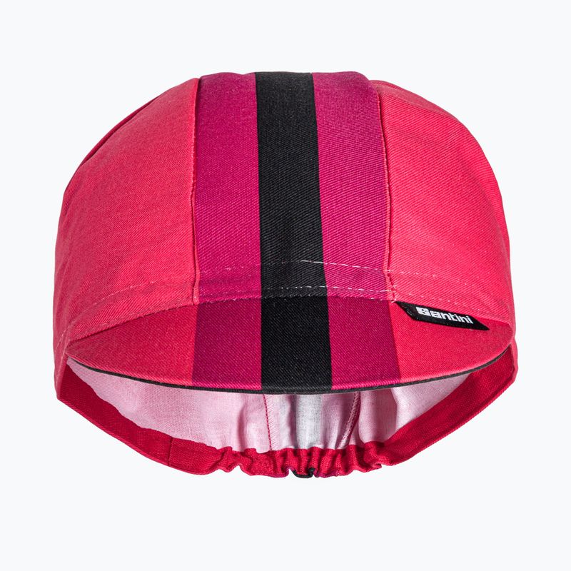 Cappellino da ciclismo Santini Bengala rosso 2