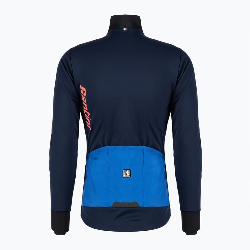 Giacca da ciclismo Santini Vega Absolute nautica da uomo 2