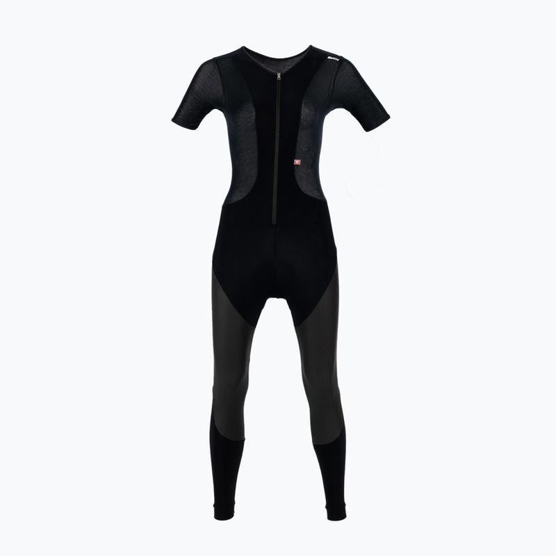 Tuta ciclismo donna Santini Vega Dry Bib Tights nero