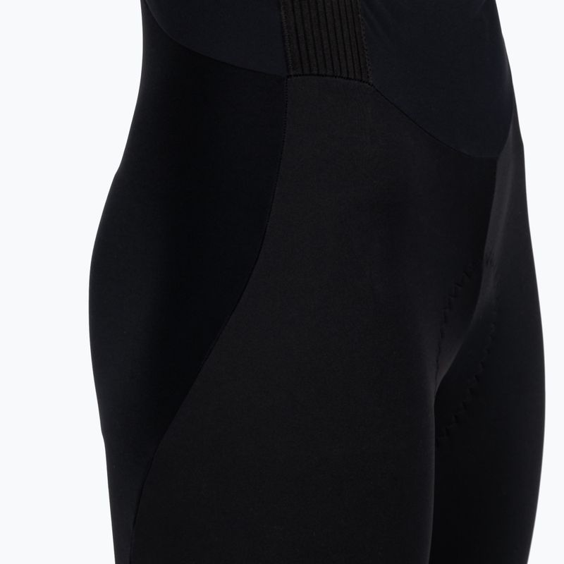 Pantaloni ciclismo donna Santini Guarn Nimbus Bib Tights nero 4