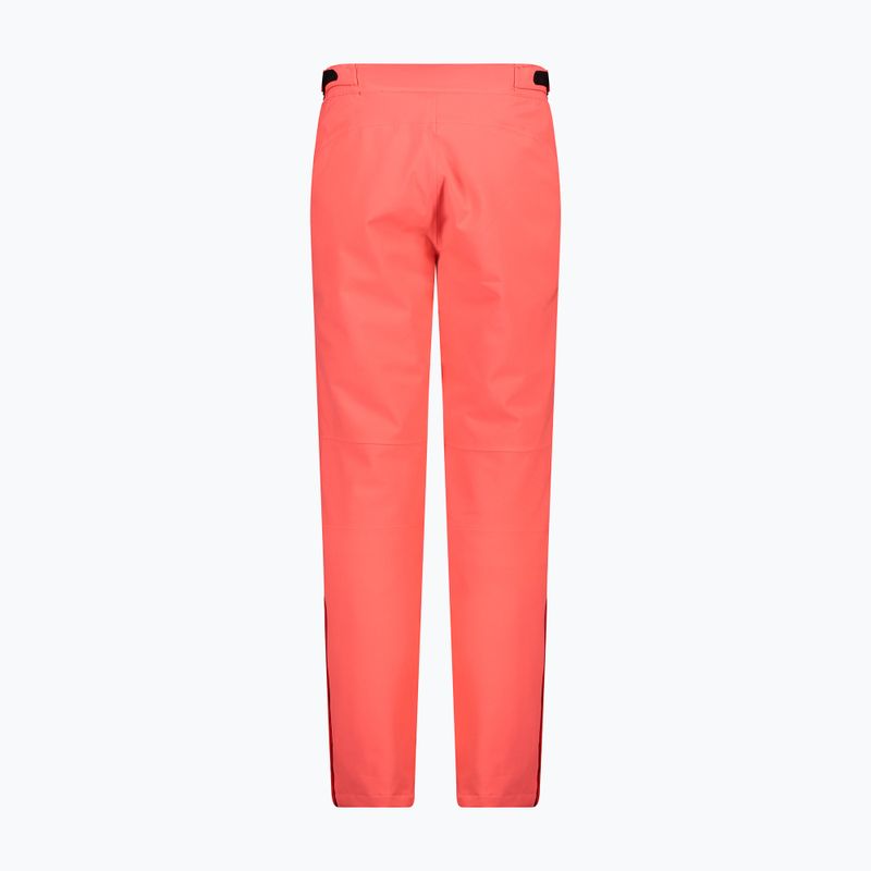 Pantaloni da sci CMP donna rosso 3W18596N/C649 2