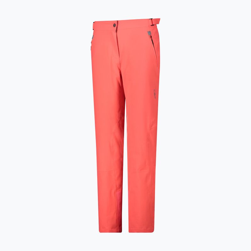 Pantaloni da sci CMP donna rosso 3W18596N/C649 3