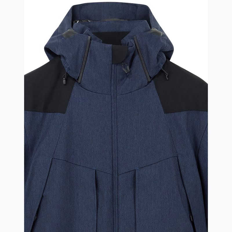 Giacca da sci da uomo EA7 Emporio Armani Elitary Fashion fancy blue herringbo 7