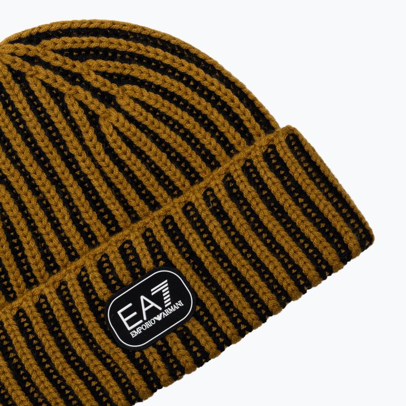 Cappello invernale EA7 Emporio Armani Training Cross Consumer Soft tapenede/black 3