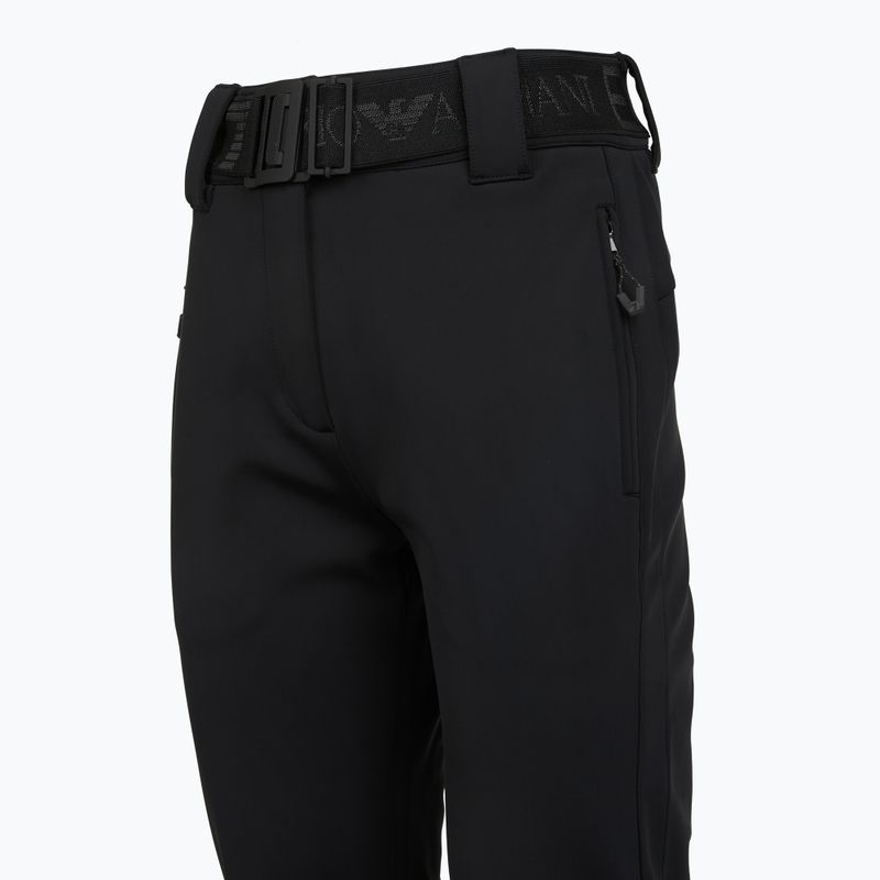 Pantaloni da sci da donna EA7 Emporio Armani Pure Softshell Waisted black 3