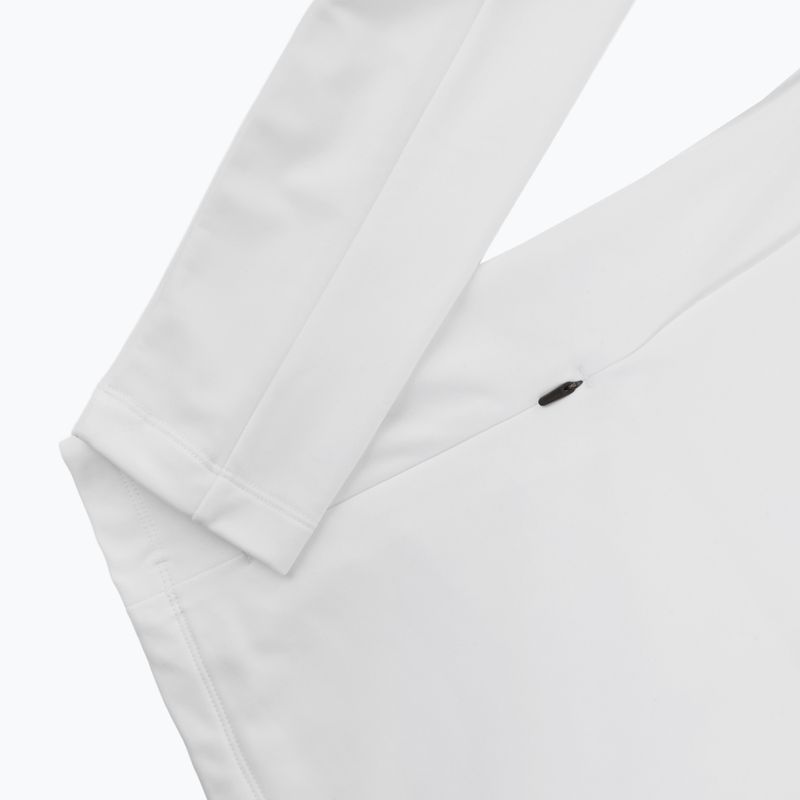 Felpa da sci donna EA7 Emporio Armani Pure Powerstretch T-Top Half Zip white 5