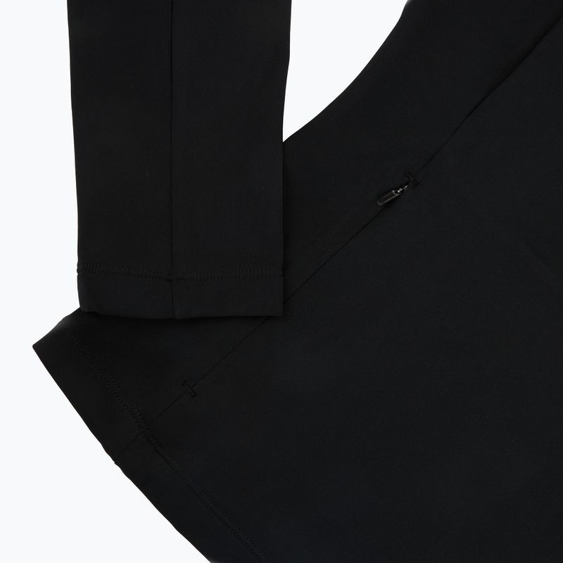 Felpa da sci donna EA7 Emporio Armani Pure Powerstretch T-Top Half Zip black 4