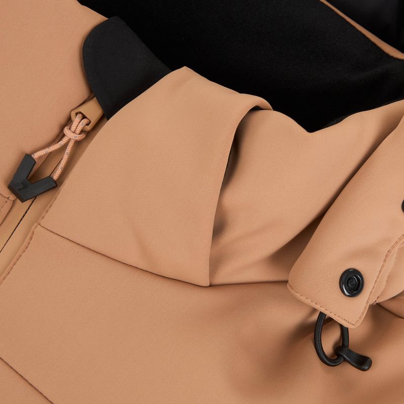 Giacca da sci da donna EA7 Emporio Armani Pure Softshell mocha mousse 7