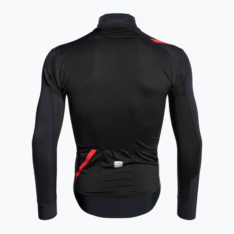 Giacca da ciclismo Sportful Fiandre Light No Rain da uomo, nero 2