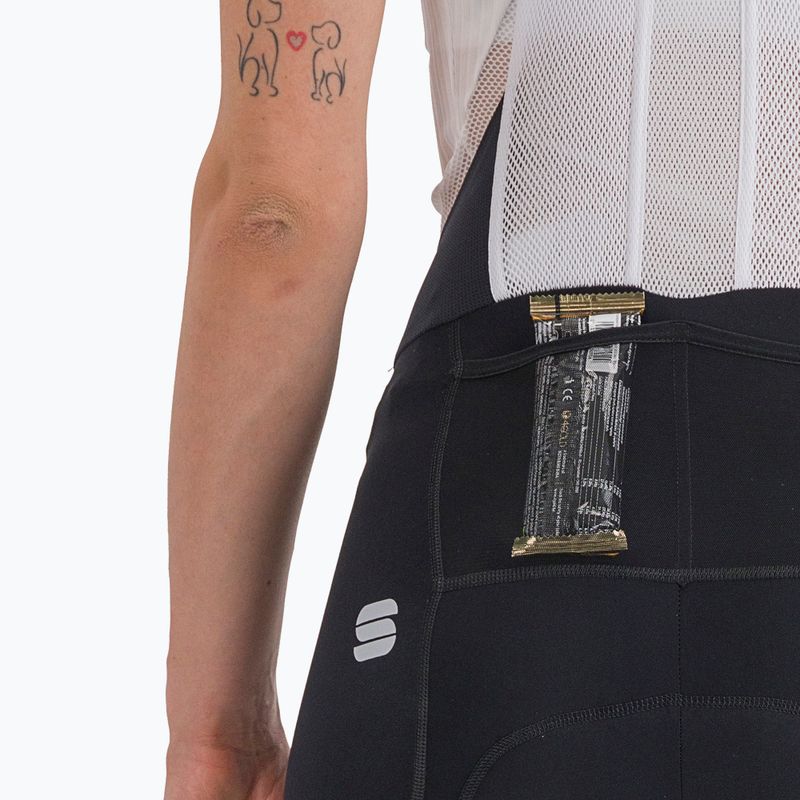 Pantaloncini da ciclismo da donna Sportful Supergiara Bibshort nero 5