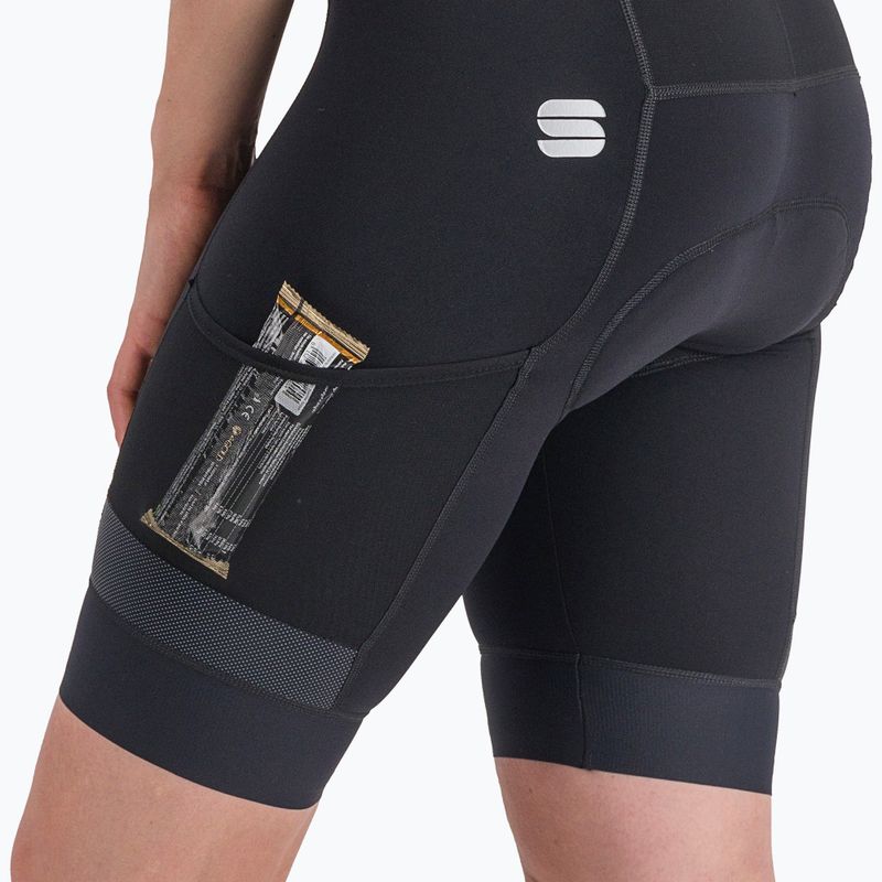 Pantaloncini da ciclismo da donna Sportful Supergiara Bibshort nero 6