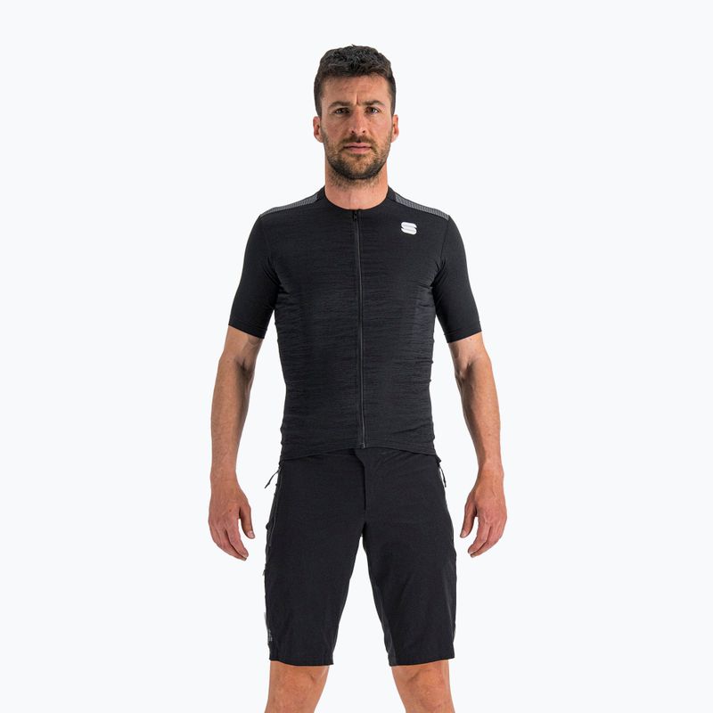 Pantaloncini da ciclismo Sportful Supergiara Overshort da uomo, nero