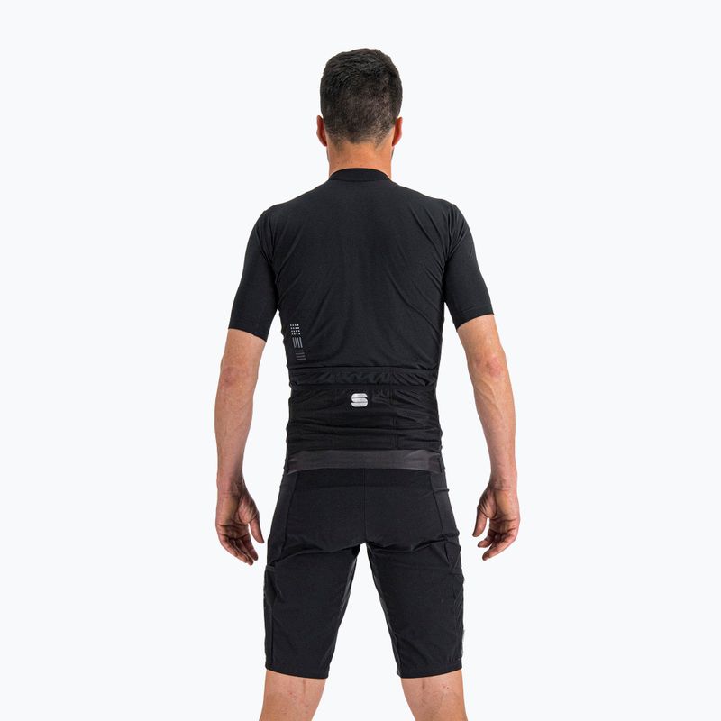 Pantaloncini da ciclismo Sportful Supergiara Overshort da uomo, nero 2
