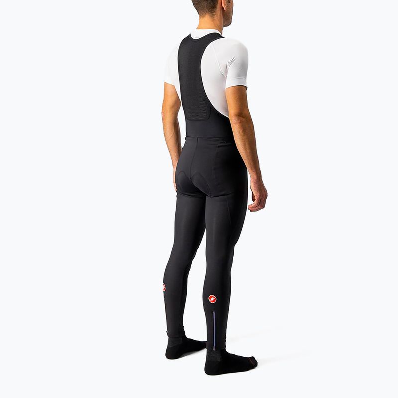 Pantaloni ciclismo uomo Castelli Entrata Wind black 2