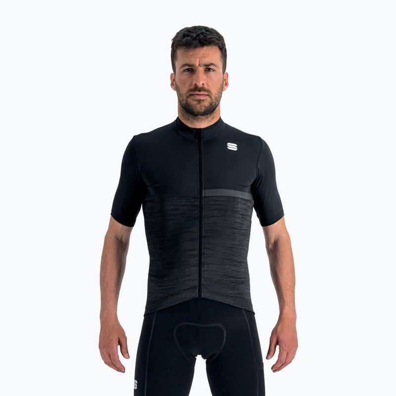 Maglia da ciclismo Sportful Giara da uomo, nero