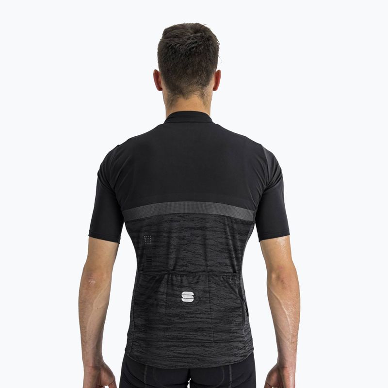 Maglia da ciclismo Sportful Giara da uomo, nero 2