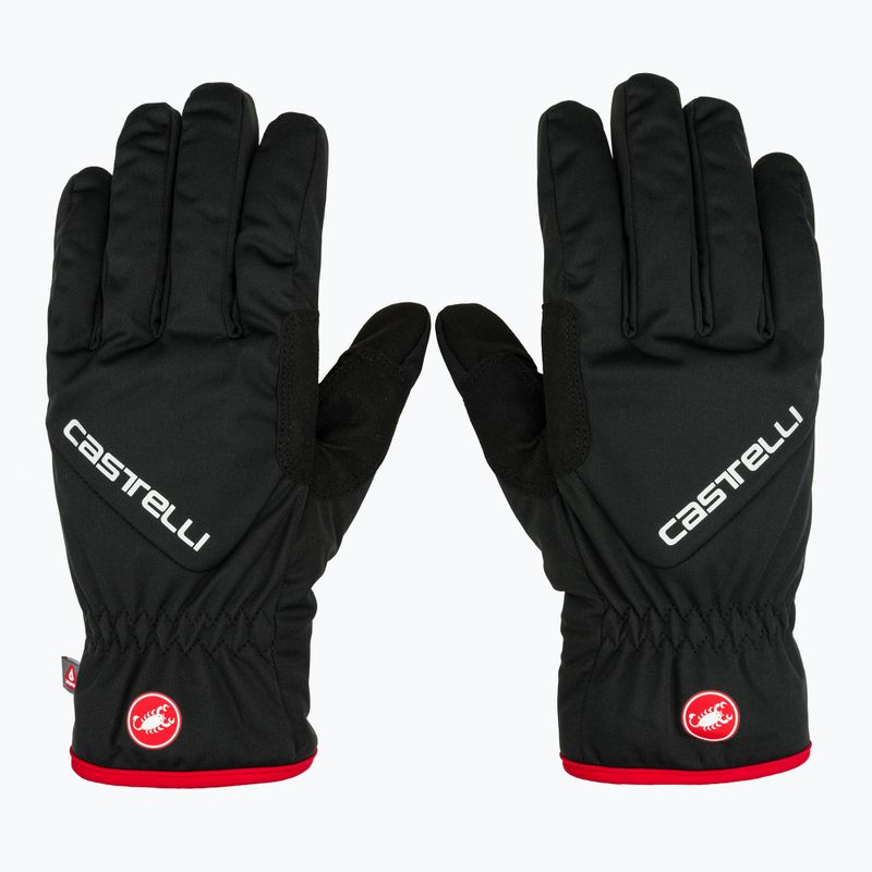 Guanti da ciclismo Castelli Entrata Thermal da uomo, nero 2