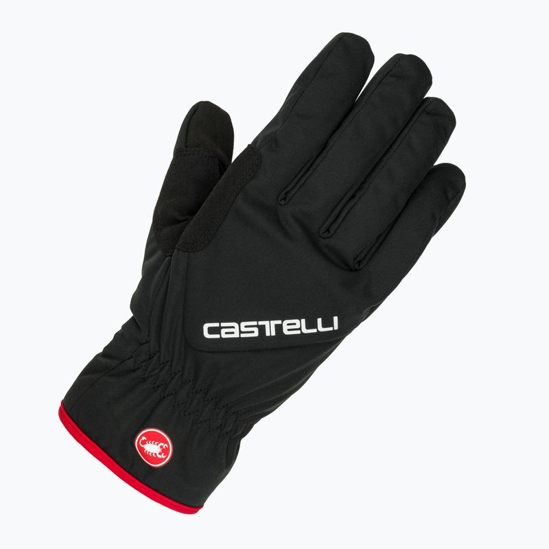 Guanti da ciclismo Castelli Entrata Thermal da uomo, nero 5