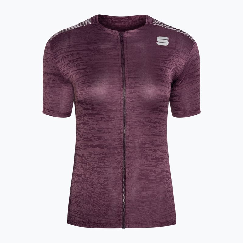 Maglia ciclismo donna Sportful Supergiara prugna 3