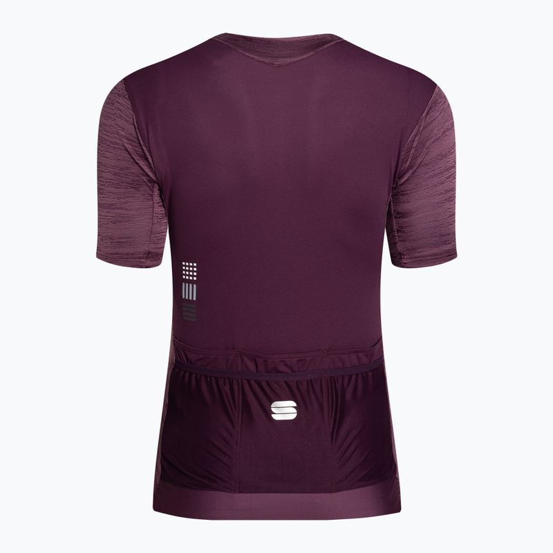 Maglia ciclismo donna Sportful Supergiara prugna 4