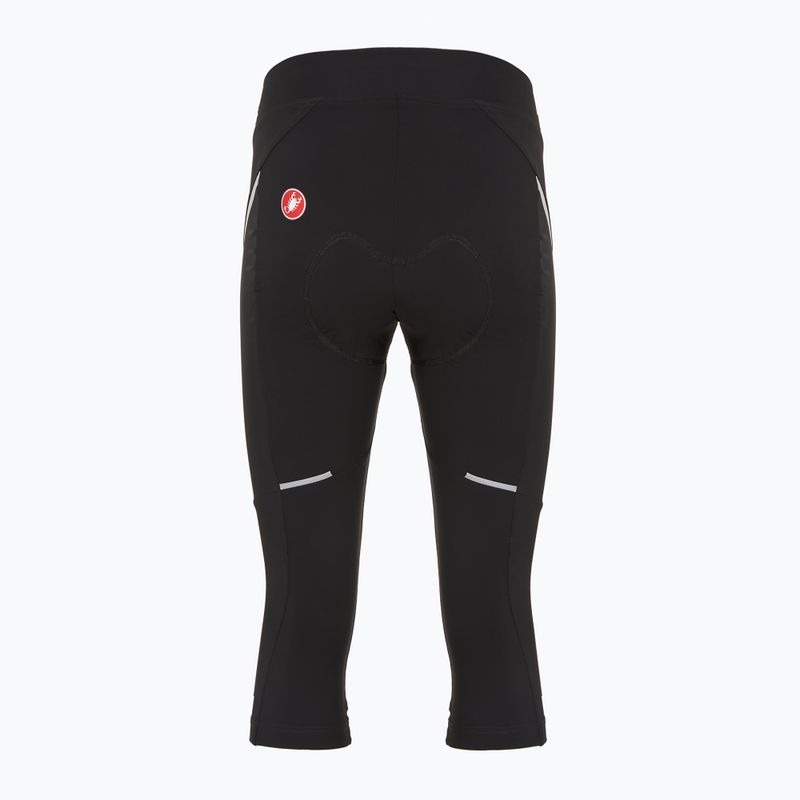 Pantaloncini da ciclismo Castelli Velocissima 3 Knicker W nero/argento da donna 2