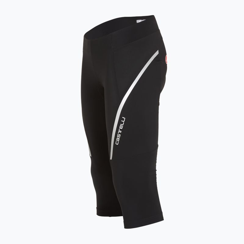 Pantaloncini da ciclismo Castelli Velocissima 3 Knicker W nero/argento da donna 3