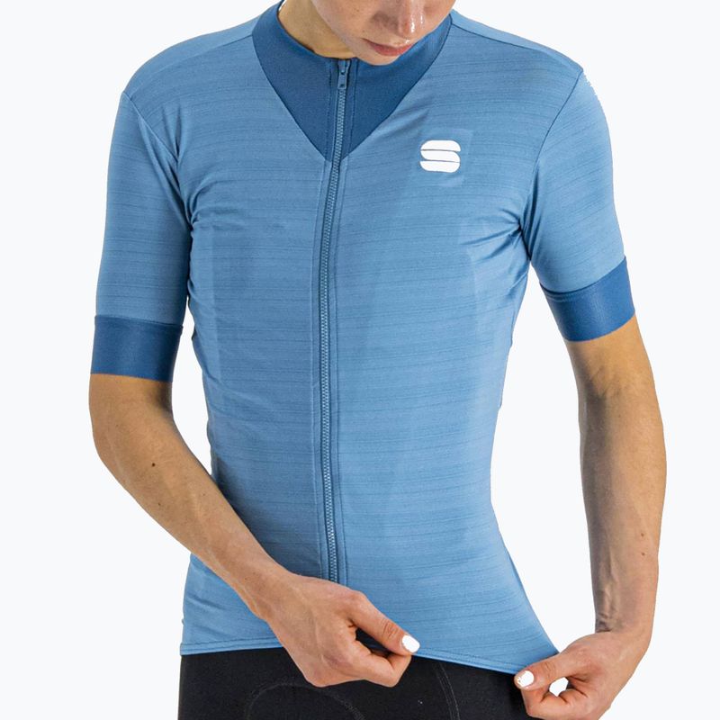 Maglia ciclismo donna Sportful Kelly berry blue 5