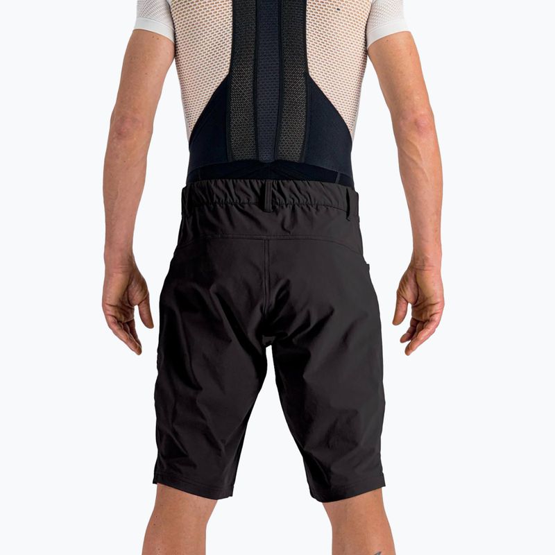 Pantaloncini da ciclismo Sportful Giara Overshort da uomo, nero 2