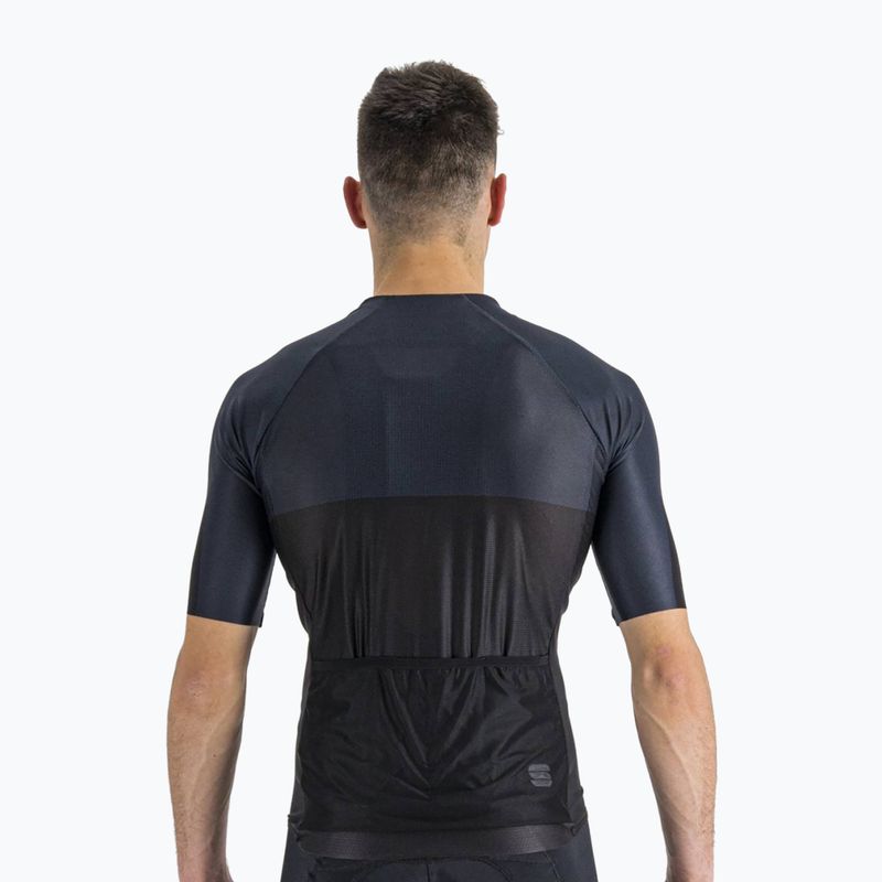 Maglia da ciclismo Sportful Light Pro uomo nero/blu galassia 2