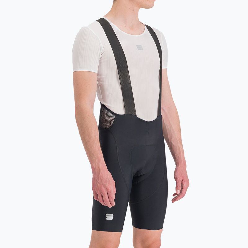 Pantaloncini da ciclismo Sportful Classic Bibshort da uomo, nero 7
