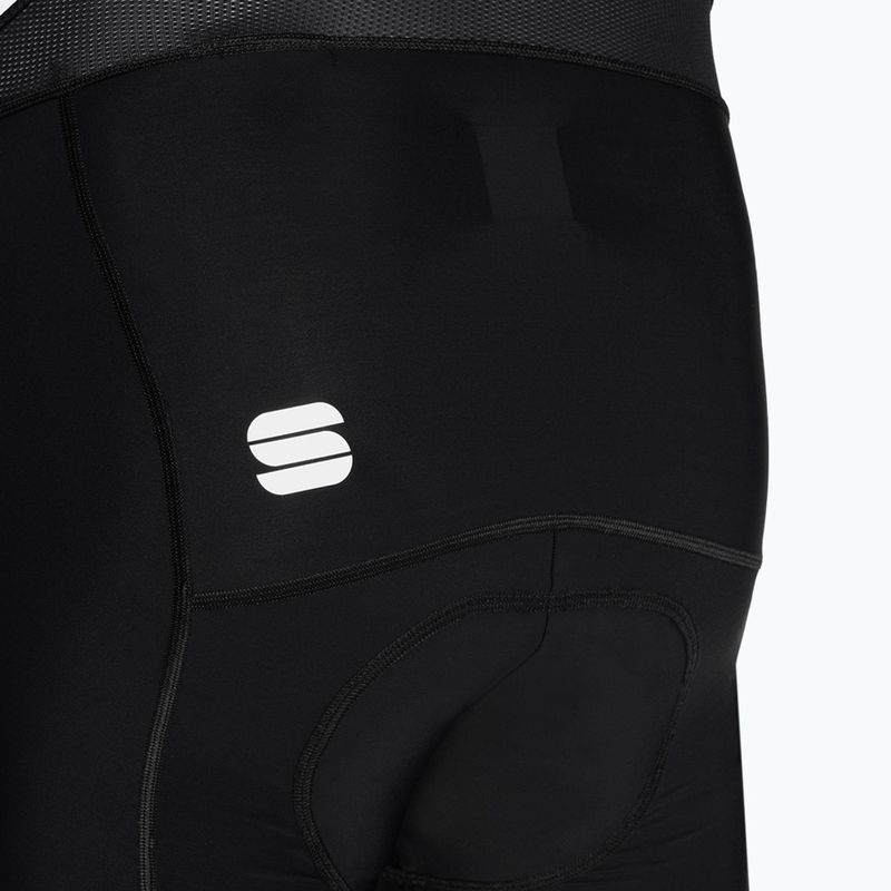 Pantaloncini da ciclismo Sportful Classic Bibshort da uomo, nero 3