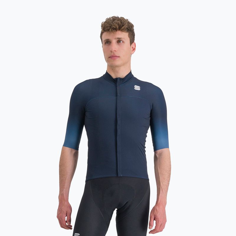 Maglia da ciclismo Sportful Midseason Pro uomo blu galassia