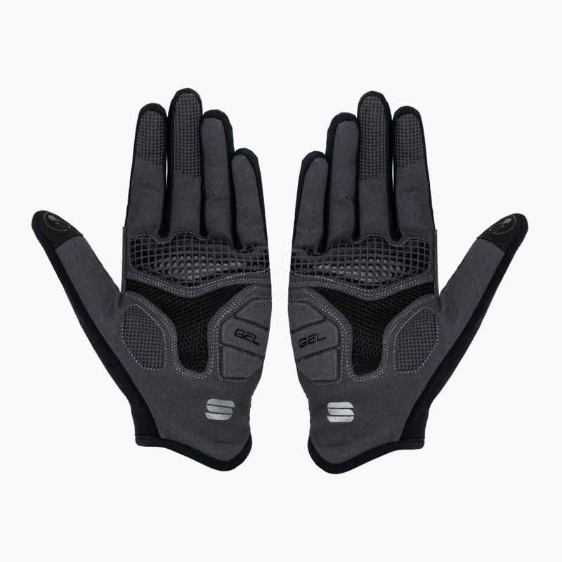 Guanti da ciclismo Sportful Full Grip da uomo, nero 2