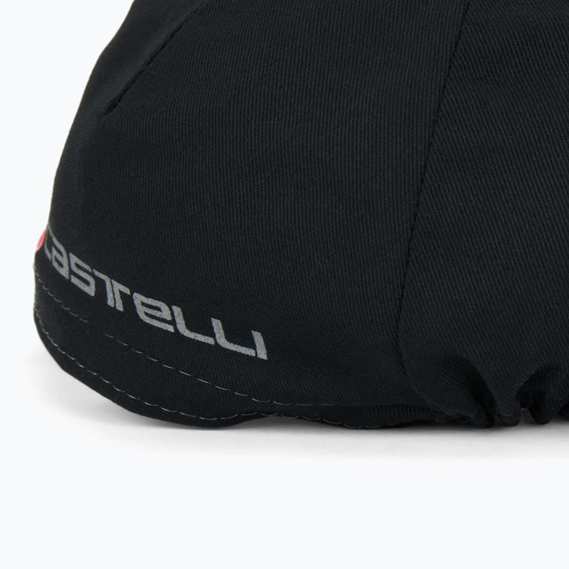 Cappellino da ciclismo Castelli Endurance nero 4