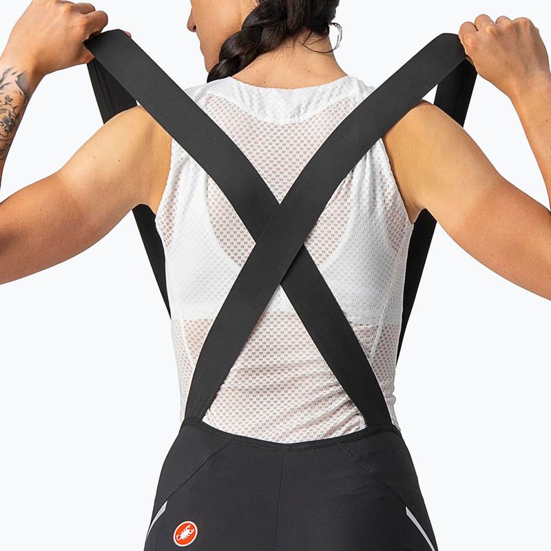 Pantaloncini da ciclismo da donna Castelli Velocissima 3 nero/argento 7