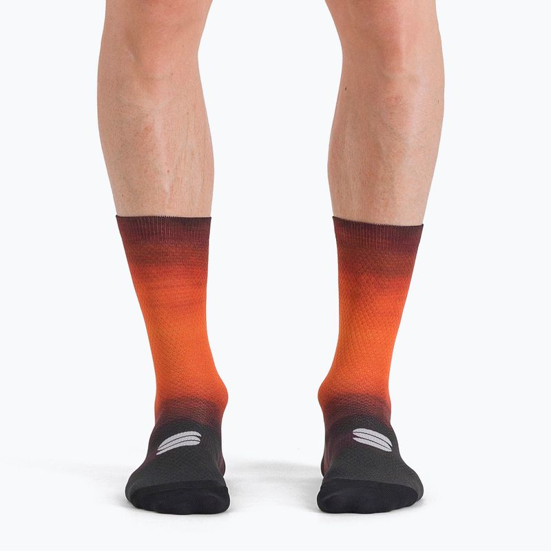 Calze da ciclismo Sportful Supergiara huckleberry da uomo 5