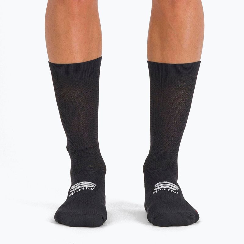 Calze da ciclismo Sportful Pro nere da uomo