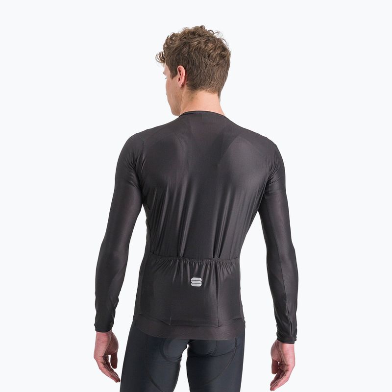 Sportful Matchy nero da uomo a manica lunga da ciclismo 2