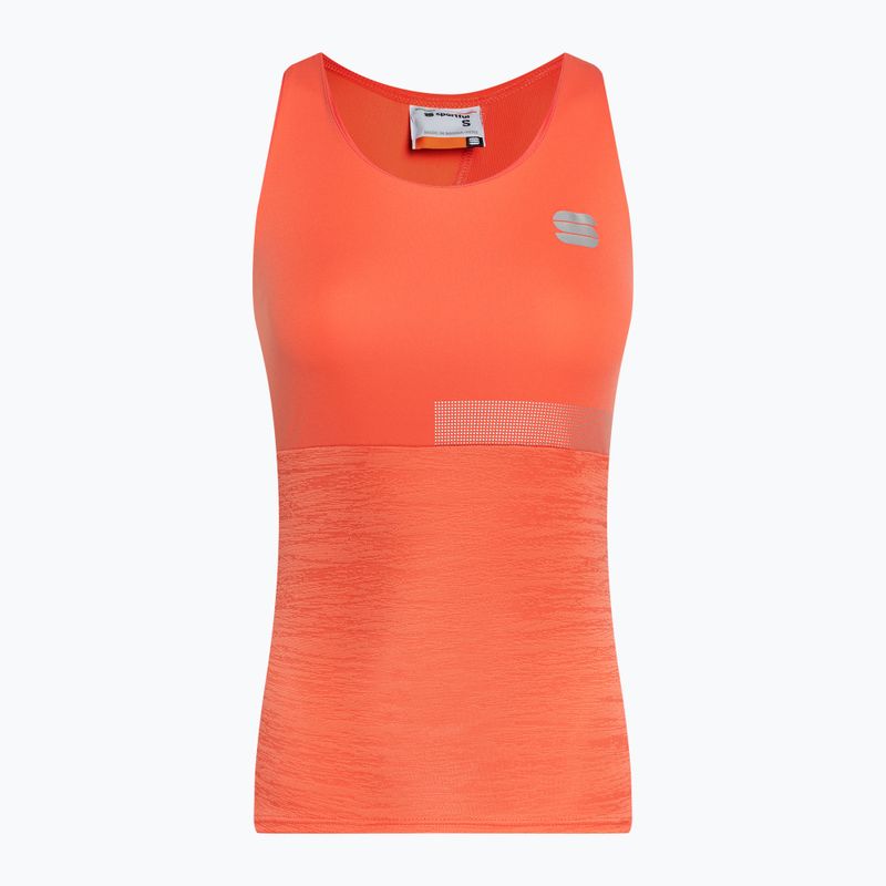 Maglia ciclismo donna Sportful Giara Top pompelmo 2