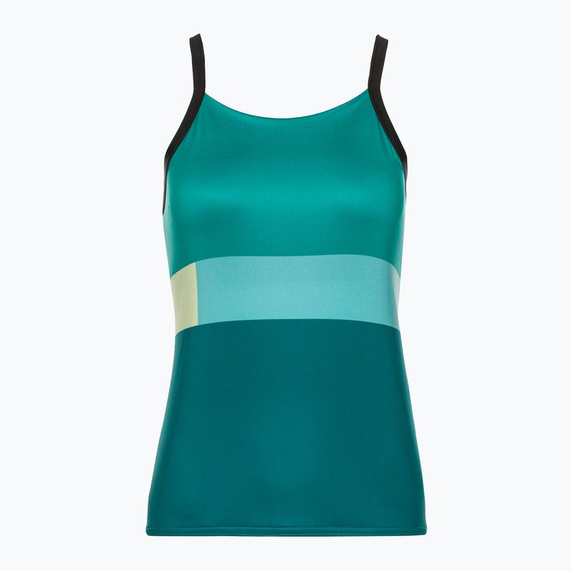 Maglia ciclismo donna Sportful Snap Top tonalità spuce/verde chiaro