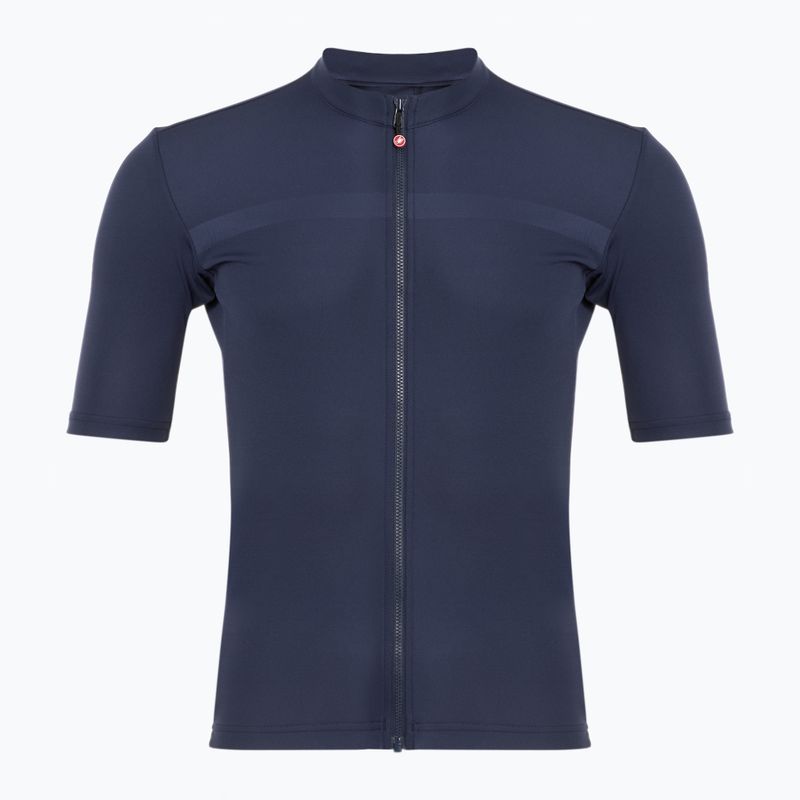 Maglia da ciclismo Castelli Classifica belgian blue da uomo