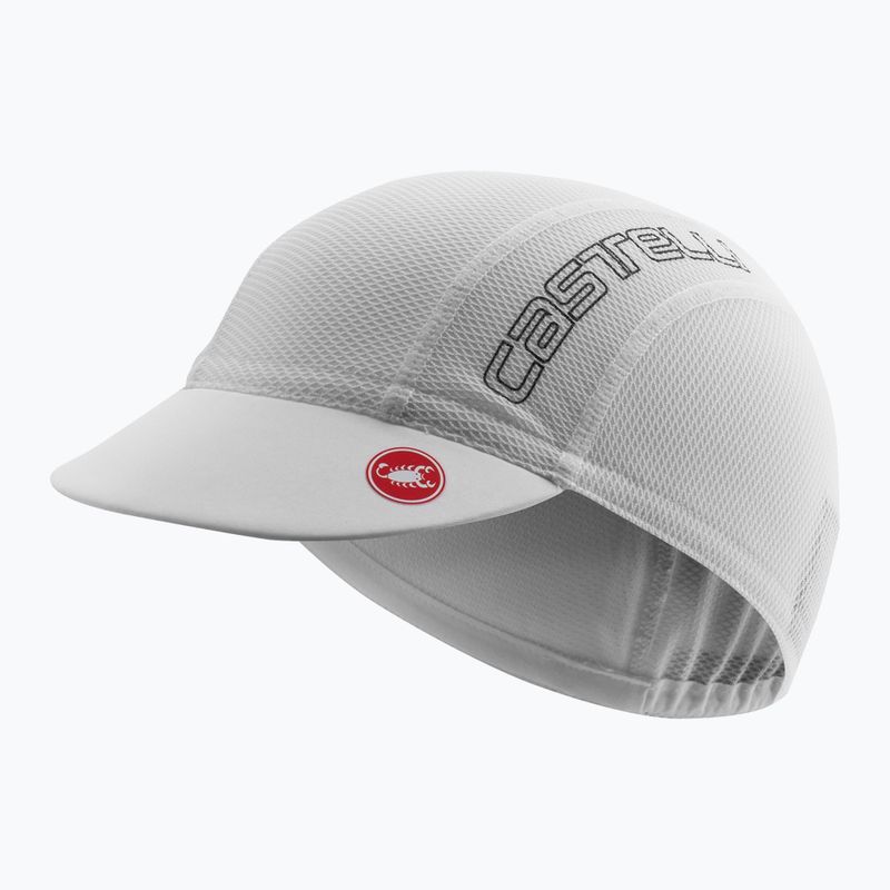 Berretto da ciclismo Castelli A/C 2 bianco/grigio freddo