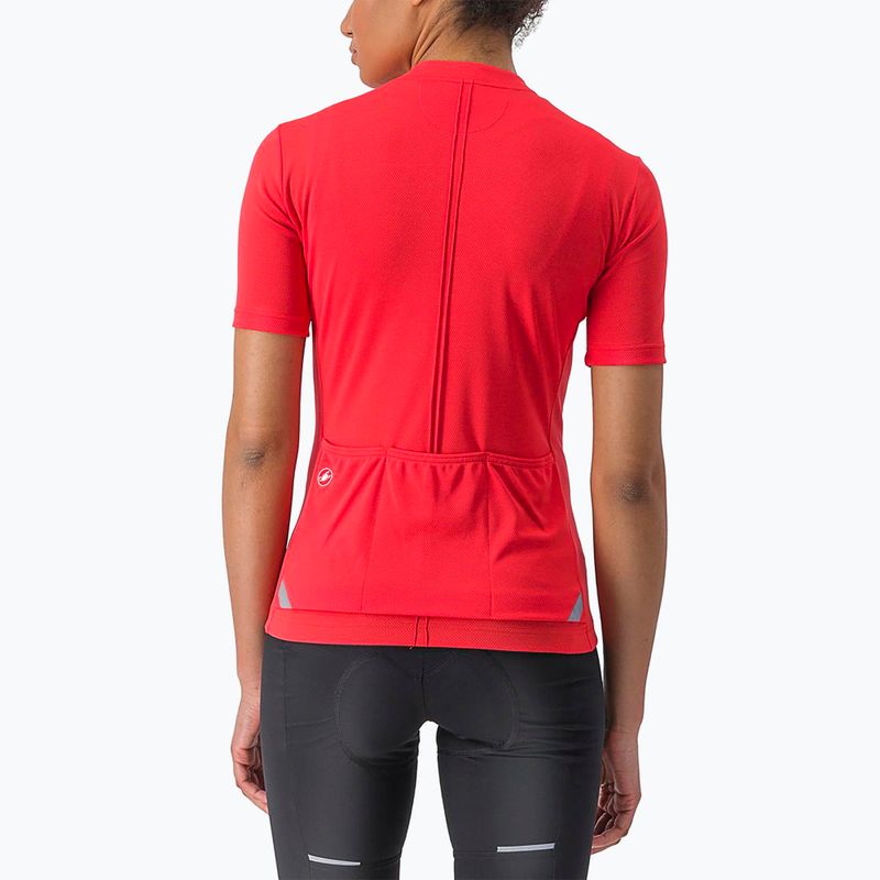 Maglia ciclismo donna Castelli Anima 4 hibiscus 2