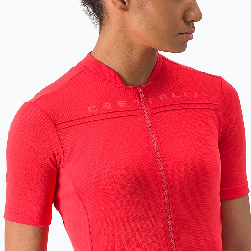 Maglia ciclismo donna Castelli Anima 4 hibiscus 3
