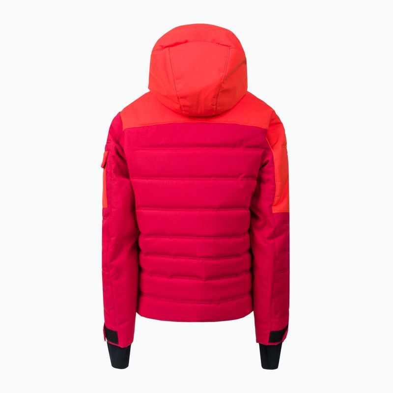 Giacca da sci Dainese Ribbo Padding pomodoro ciliegia/peperoncino per bambini 2